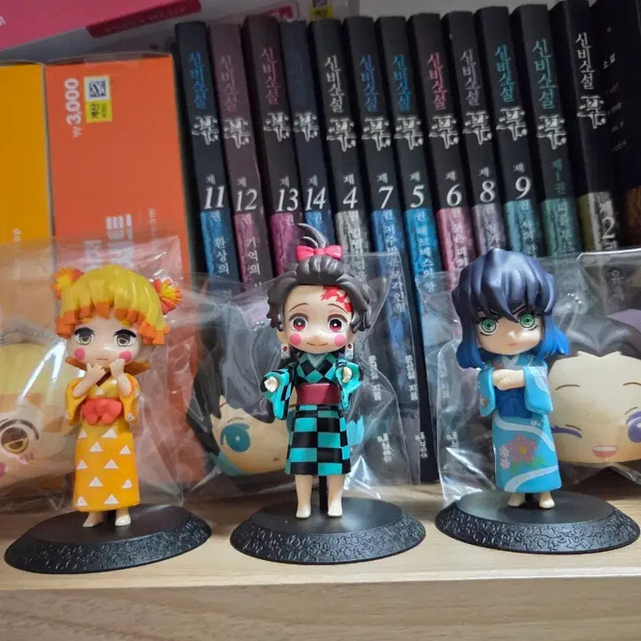 [BUNJANG] Demon Slayer: Kimetsu no Yaiba Entertainment District Arc Tanjiro, Zenitsu, Inosuke Set Figure / 귀멸의칼날 유곽피규어 3인방