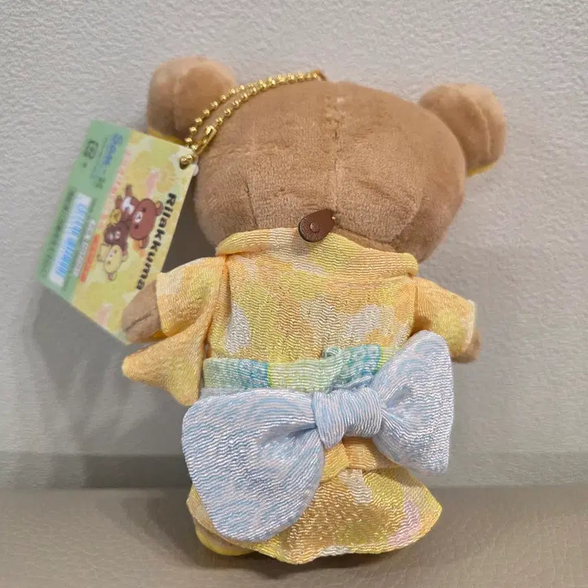 [BUNJANG] Rilakkuma Yukata Doll Keychain / 유카타 리락쿠마 인형 키링