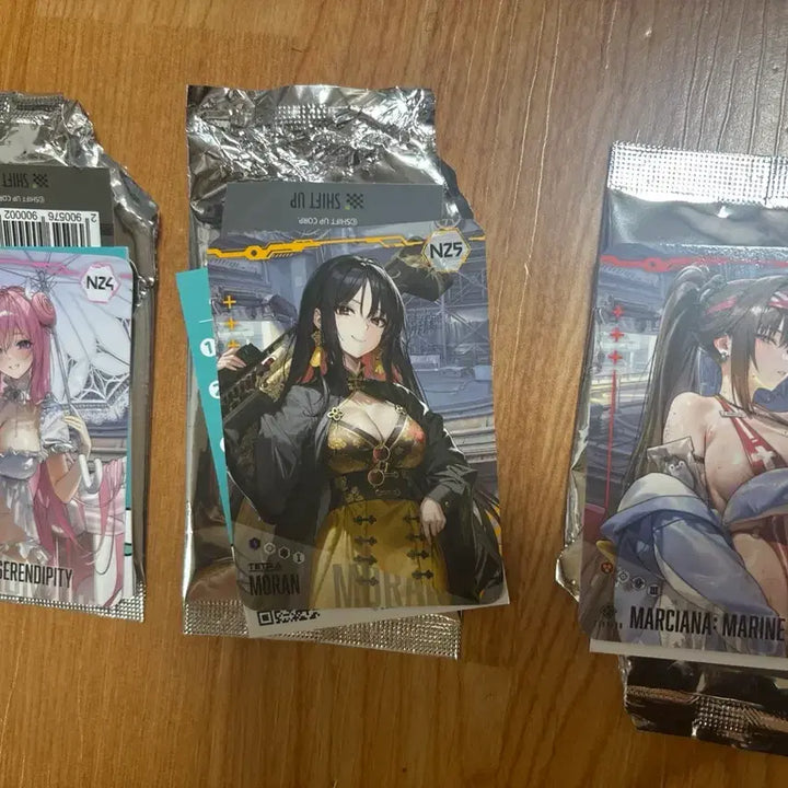 [BUNJANG] Nikke Bundle AR Card Surocy, Marchana, Moran / 니케 일괄 ar카드 수로시, 마르차나, 모란