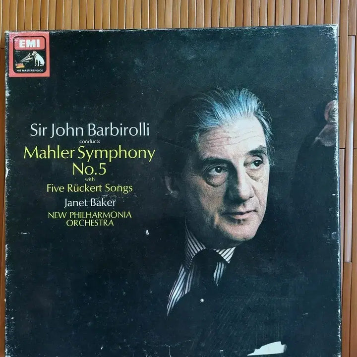 [BUNJANG] EMI Mahler Symphony No. 5 LP Sir John Barbirolli Conducting / EMI 마할러 교향곡 5번 LP 바이로리 지휘
