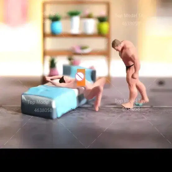 [BUNJANG] Top Model Toy Figure Set / Top Model Toy 피규어 세트