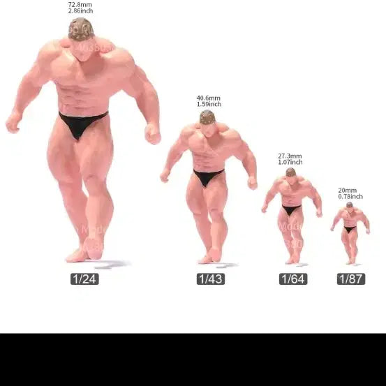 [BUNJANG] Top Model Toy Figure Set / Top Model Toy 피규어 세트