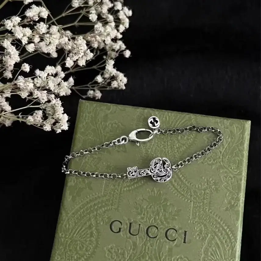 [BUNJANG] Gucci Key Necklace Silver 925 / 구찌 키 목걸이 실버 18