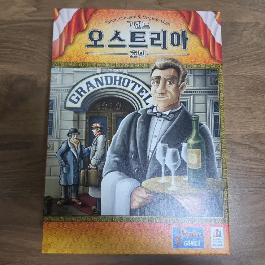 [BUNJANG] Grand Austria Hotel Board Game Korean Edition / 그랜드 오스트리아 호텔 보드게임 한국어판