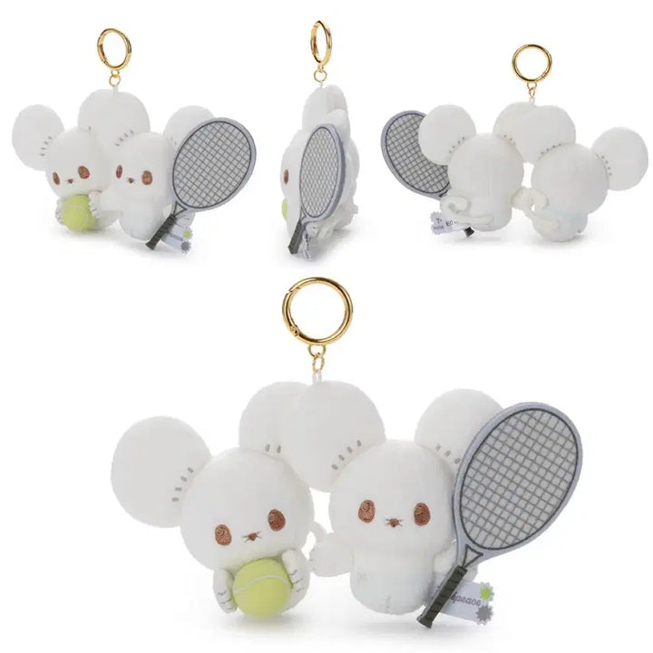 [BUNJANG] Takara Tomy Pokemon Cheer Charm Marvy Mascot Plush / 포켓몬스터 타카라토미 포케피스 응원 챰 테니스 마스코트 누이 인형 두리쥐 미개봉 새상품