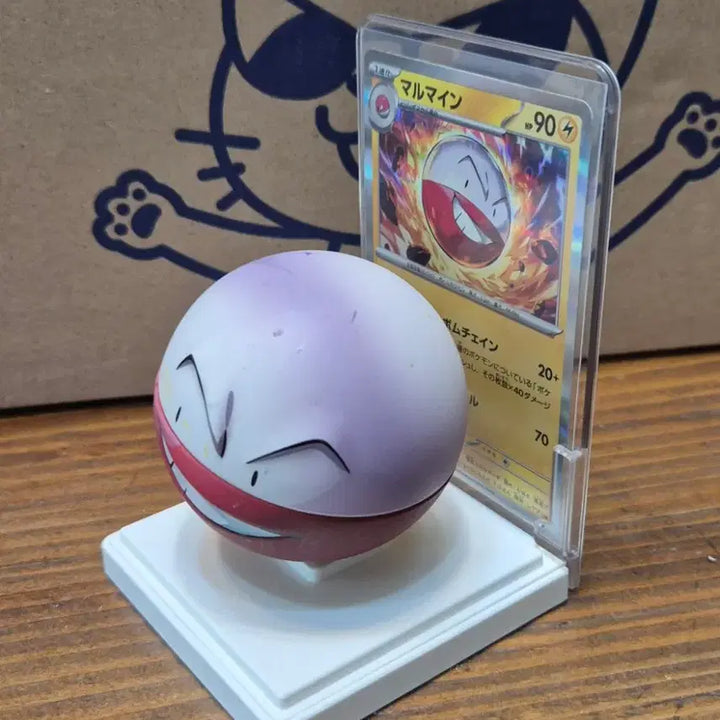 [BUNJANG] Pokemon Card Illustration Boomball Figure (Japanese Version) / 포켓몬 카드 일러스트 붐볼 피규어 (일본어 판)