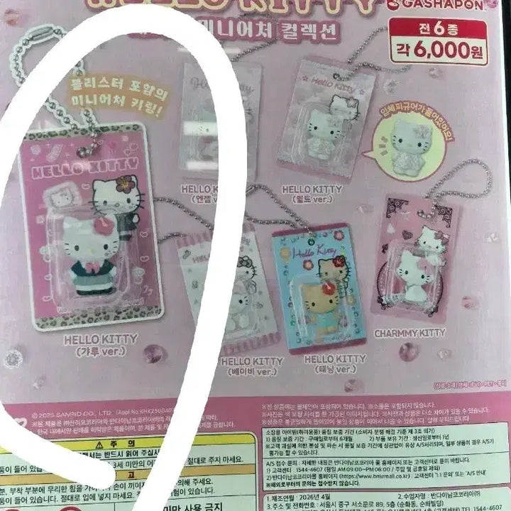 [BUNJANG] Hello Kitty Miniature Collection (Gyaroo Version) / 오늘만 가격내림 헬로키티 패키지 미니어쳐 컬렉션