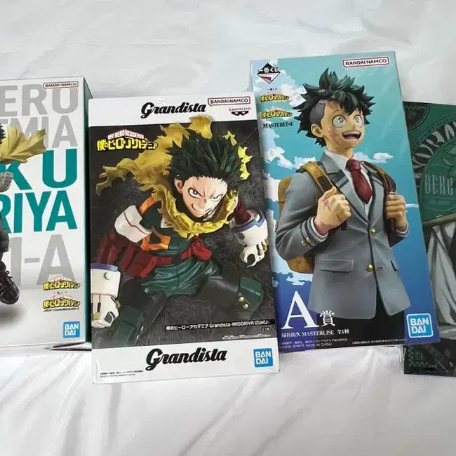 [BUNJANG] My Hero Academia Izuku Midoriya Figure Set (Sealed) / 택포9.5)나히아 미도리야 이즈쿠 피규어 세트