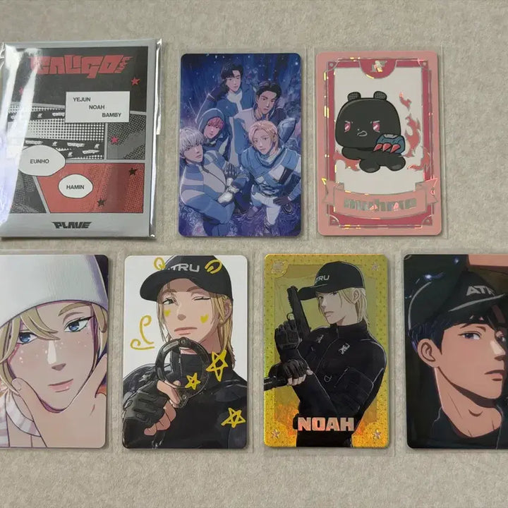 [BUNJANG] PLAVE Bon Savages Photocard Pack (Sealed) Bundle Set / 플레이브 본새비지 포카팩 미개봉 칼리고2 포카 일괄 포토카드 드로잉