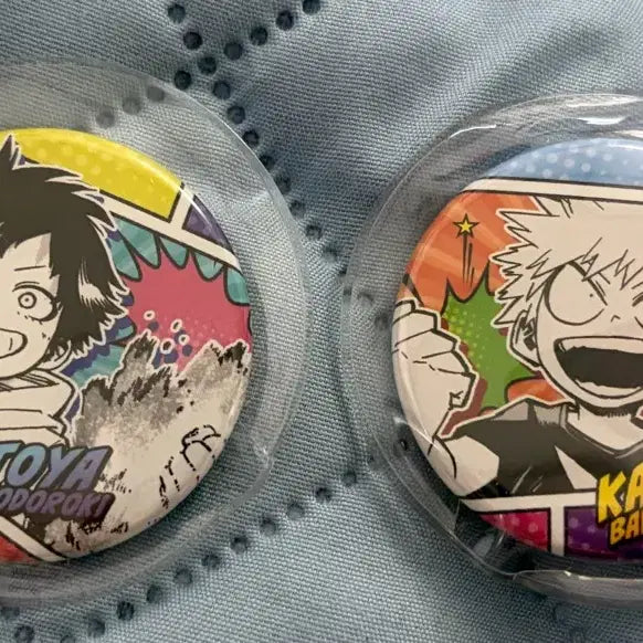 [BUNJANG] My Hero Academia Bakugo, Touya (Dabi) Chibi Brooch Bundle Set / 바쿠고, 토우야(다비) 치비뱃지 일괄