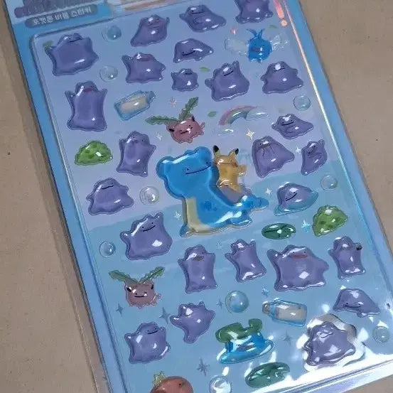 [BUNJANG] Pokemon Metamon Bubble Sticker 2025 Jamsil Edition (Sealed) / 포켓몬스터 메타몽 버블 스티커 2025 잠실 에디션 (미개봉)