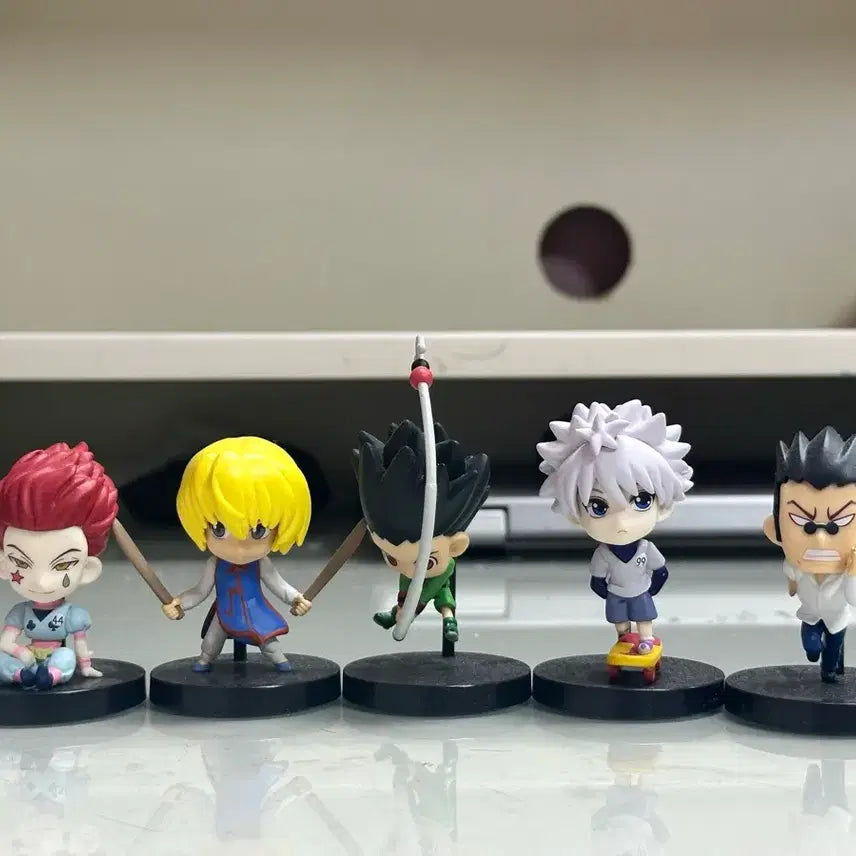 [BUNJANG] Hunter x Hunter Bundle Set Figures / 헌터x헌터 공식 랜덤 피규어 5종 일괄 판매