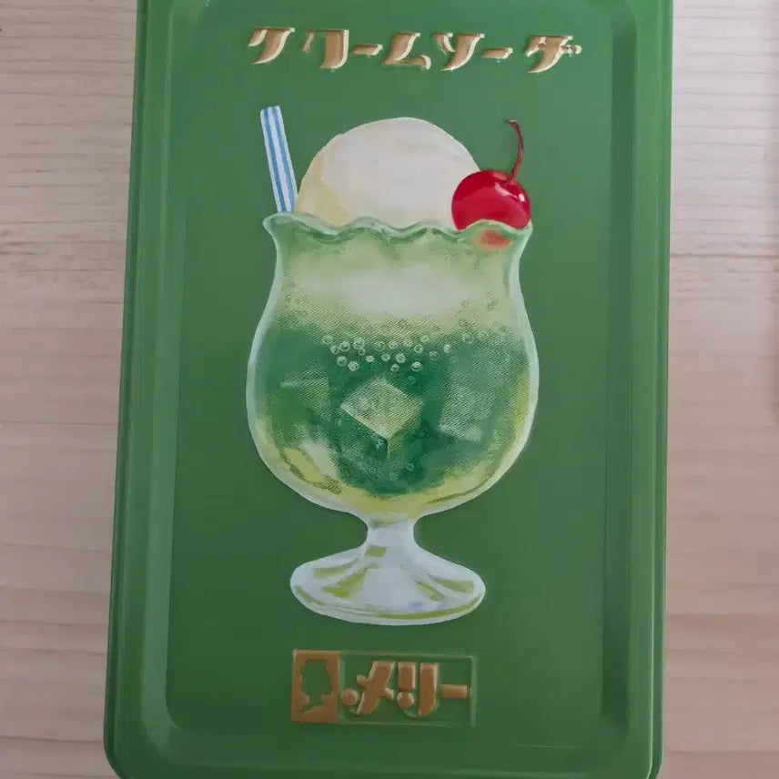 [BUNJANG] Merry Cream Soda Pudding Tin Case / 메리 크림소다 푸딩 틴케이스 (2024)