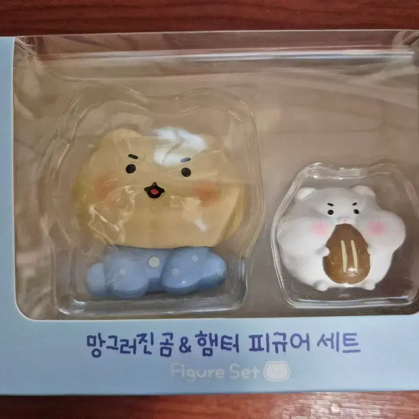 [BUNJANG] Mangom Hamter Figure Set / 망곰 햄터 피규어 세트