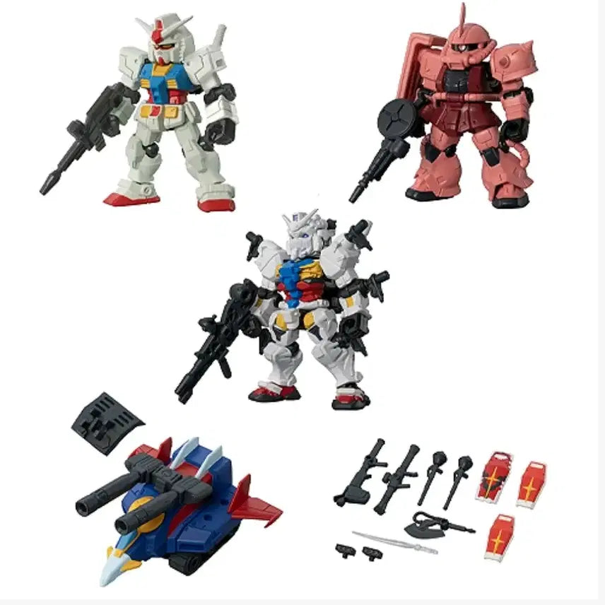 [BUNJANG] Bandai Mobile Suit Ensemble Vol. 30 Full Set (5 types) / 반다이 모빌슈트 앙상블 30탄 5종 풀세트 건담 샤아자쿠