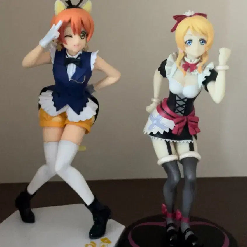 [BUNJANG] Love Live! Muse Rin Hoshizora &amp; Eli Ayase Figures Bundle Set / 러브라이브 뮤즈 린 에리 피규어
