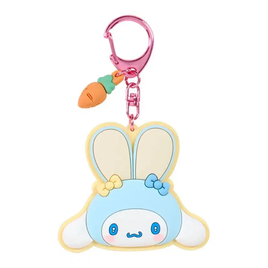[BUNJANG] Sanrio Secret Bunny Mirror Keychain Cinnamoroll / 산리오 시크릿 버니 미러 키홀더 (토끼 거울 키링) 시나모롤 판매