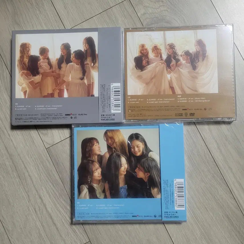 [BUNJANG] GFRIEND SUNRISE Album 3 Type Set (POB Photo Included) / 여자친구 GFRIEND SUNRISE 앨범 3종 세트(특전 사진 포함)