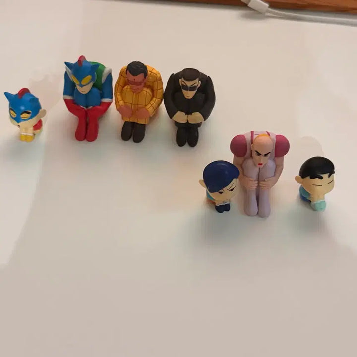 [BUNJANG] Crayon Shin-chan 7-Piece Figure Set / 짱구 언제오려나 피규어 7개 일괄