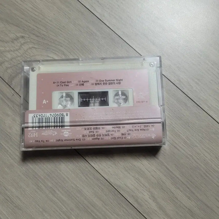 [BUNJANG] Jewelry 2nd Album Again Cassette Tape / 쥬얼리 2집 AGAIN 카세트 테이프 앨범