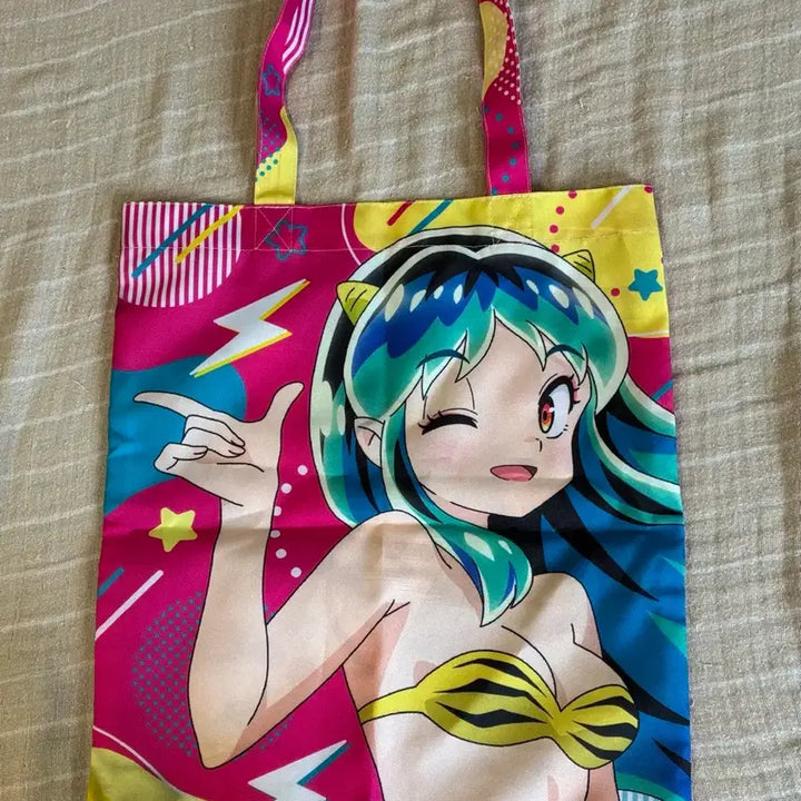 [BUNJANG] Urusei Yatsura Lamu Tote Bag / 우르세이 야츠라 루미코 타카하시 시끌별 녀석들 라무 토트백