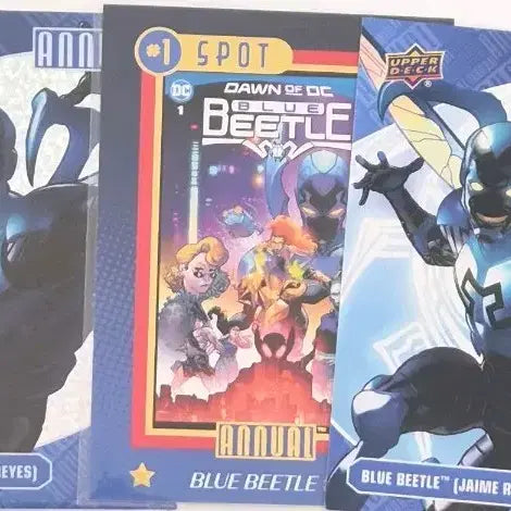 [BUNJANG] DC Comics Upper Deck Blue Beetle Bundle Set / DC코믹스 어퍼덱 블루비틀 일괄