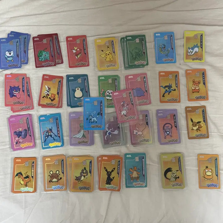 [BUNJANG] EzL 30th Anniversary Pokemon Transportation Card Full Set / 이즐 30주년 포켓몬교통카드 30개 전종 풀세트