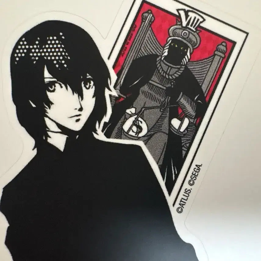 [BUNJANG] Persona Cooperative Sticker Akechi / 페르소나 5 코옵 스티커 아케치