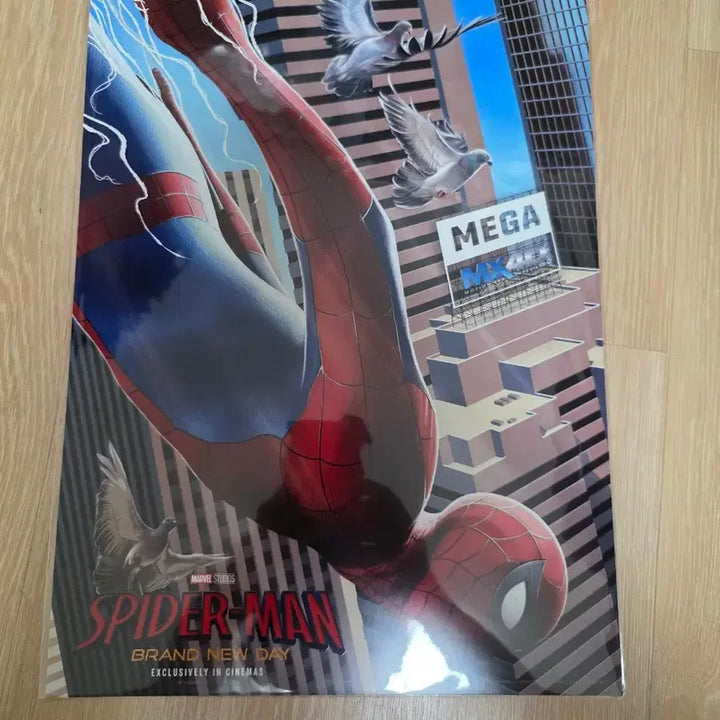 [BUNJANG] Spider-Man Brand New Day Megabox MX4D Poster / 스파이더맨 브랜드뉴데이 메가박스 mx4d 포스터 판매