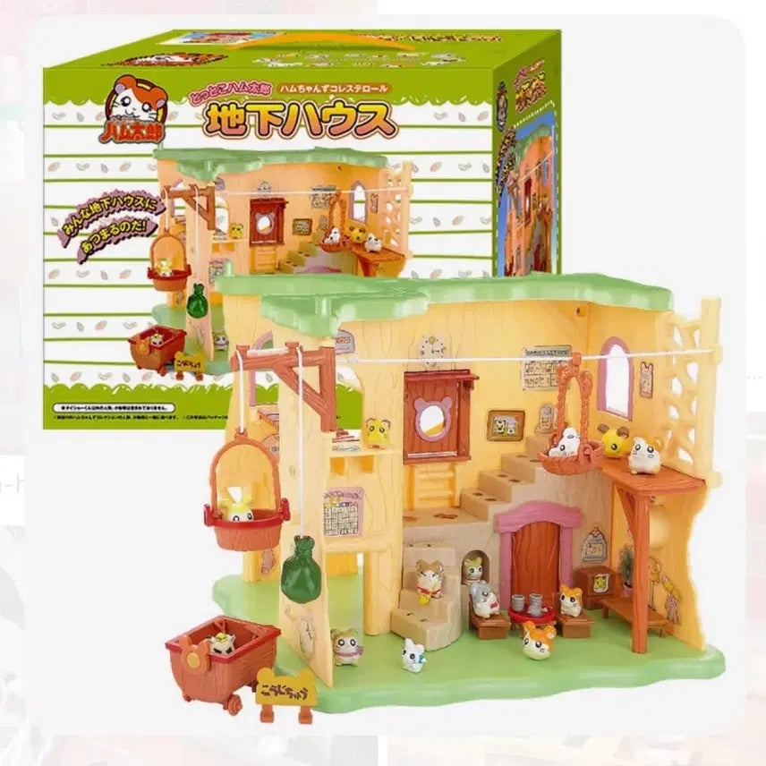 [BUNJANG] Totoco Hamster Underground House Playset with Hamster (Unused New Product) / 토토코햄스터 지하하우스 플레이세트 (햄스터포함/미사용새상품)