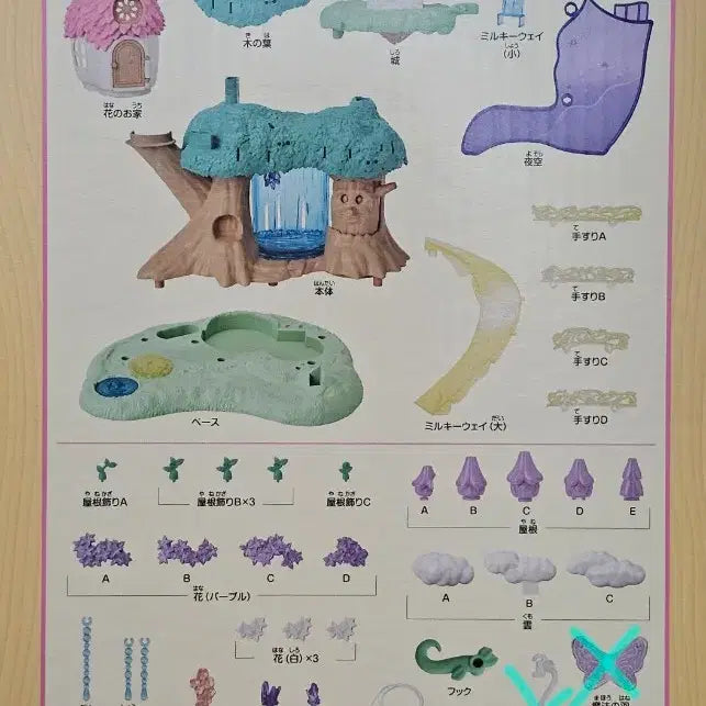 [BUNJANG] Sylvanian Families Fairy Forest and Magic Castle (Partial Set) / 실바니안 요정의 숲과 마법의 성 (구성품 일부 제외)