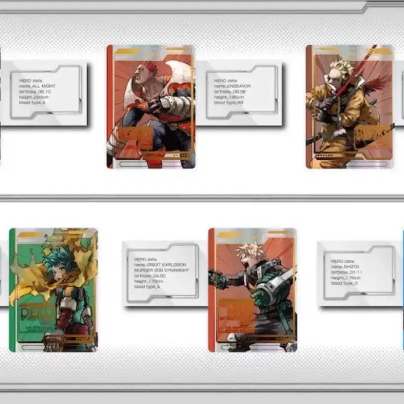 [BUNJANG] My Hero Academia Art Exhibition Collection Card (Sealed) / 나히아 원화전 콜렉션카드 미개봉