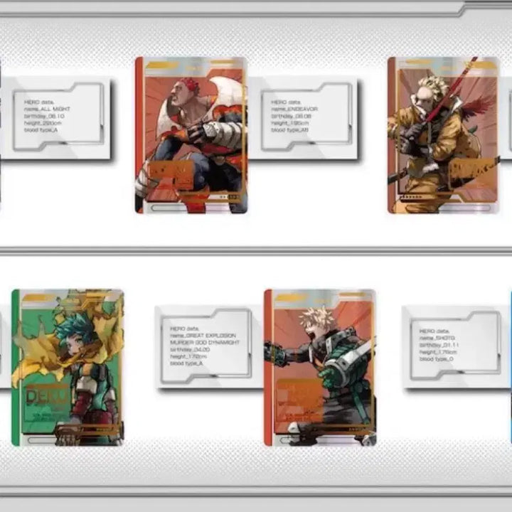 [BUNJANG] My Hero Academia Art Exhibition Collection Card (Sealed) / 나히아 원화전 콜렉션카드 미개봉