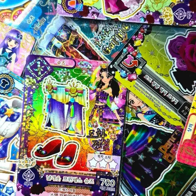 [BUNJANG] Aikatsu! Full Set 100 Cards (including 19 Prism Cards) with Official Binder / 아이카츠 한판카드 190장 벽돌(프레 19장)+공식바인더