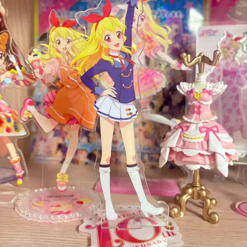 [BUNJANG] Aikatsu Ichigo 10th Anniversary Acrylic Stand / 아이카츠 이치고 10주년 기념 아크릴스탠드 판매