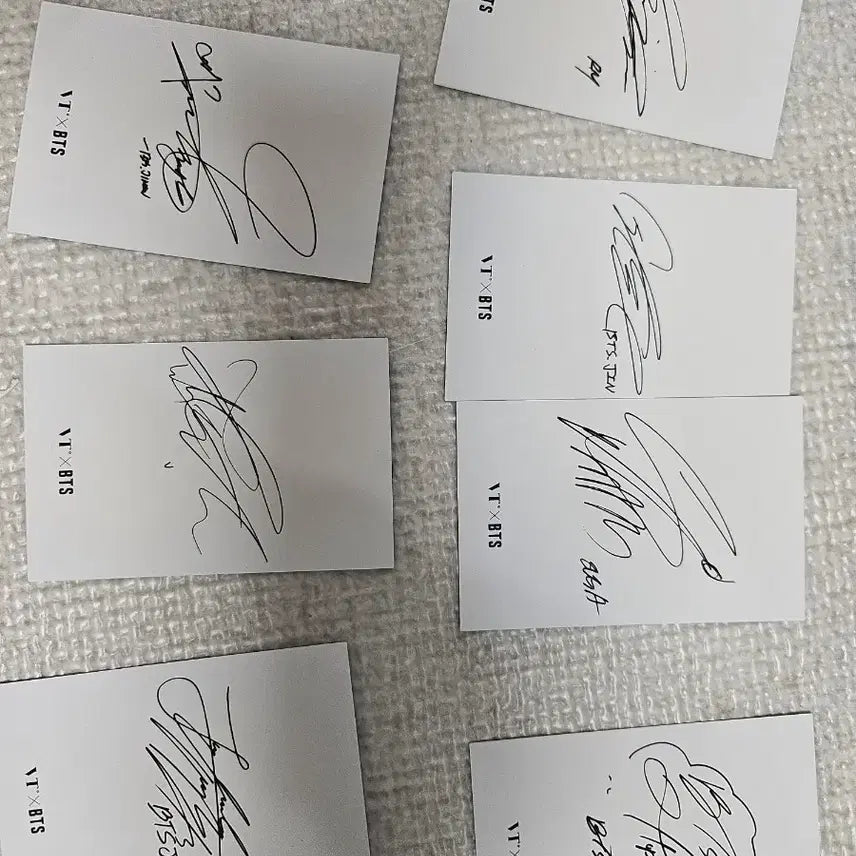 [BUNJANG] BTS VT Collaboration Photocard Bundle Set / 방탄 VT 협업 포카 일괄