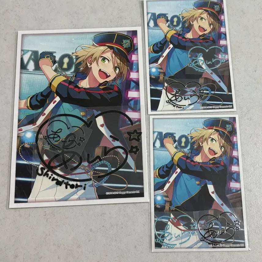 [BUNJANG] Ensemble Stars!! Amiie Signed Sticker Shiratori Aira Bundle Set / 앙상블 스타즈!! amie 사인 스티커 시라토리아이라
