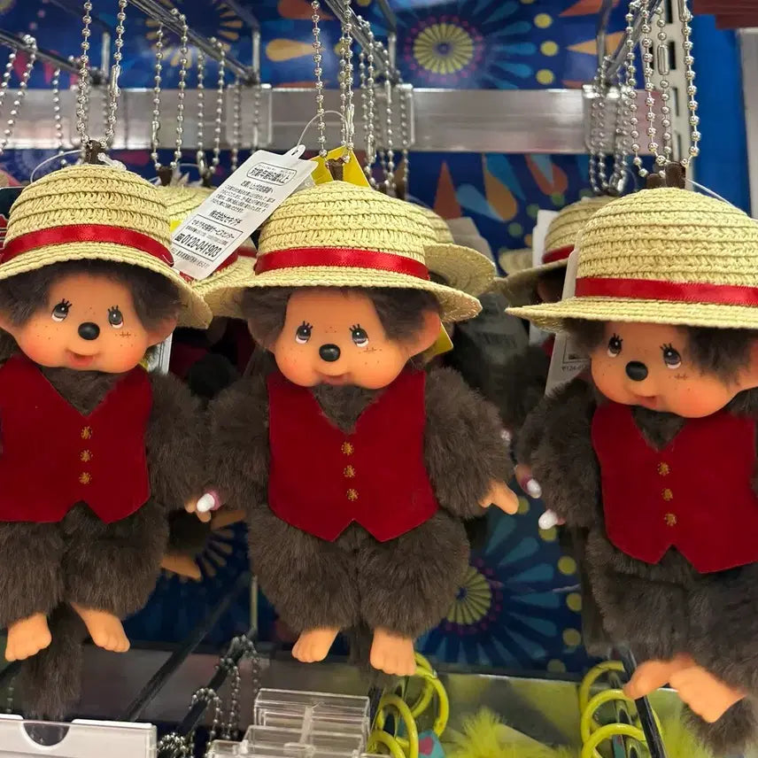 [BUNJANG] Monchhichi One Piece Collaboration Monkey D. Luffy / 몬치치 넷플릭스 원피스 콜라보 루피