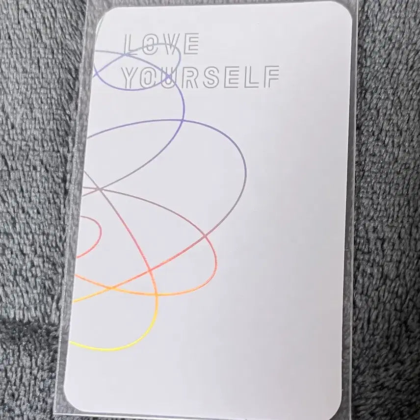 [BUNJANG] BTS Jimin Love Yourself Photocard / BTS 방탄소년단 지민 럽셀 포카