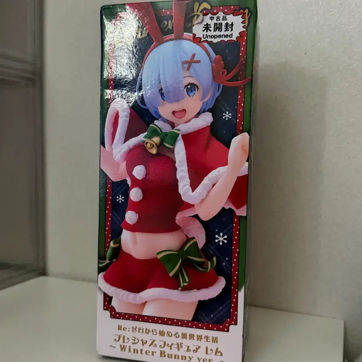 [BUNJANG] Re:Zero Ram Santa Figure (Unsealed) / 리제로 렘 산타 피규어 미개봉