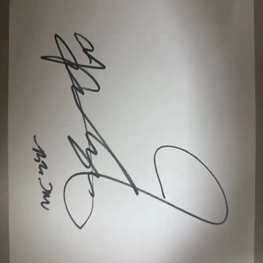 [BUNJANG] BTS Jimin Autographed Item / 방탄소년단 BTS 지민 싸인 판매해요