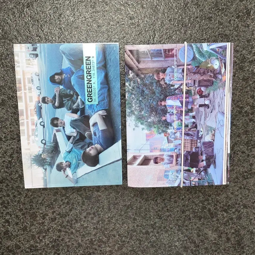 [BUNJANG] CORTIS Album Bundle Set (2 Unsealed Albums) / 일괄) 코르티스 개봉 앨범 2장 go 그린그린 레드레드