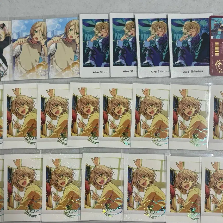 [BUNJANG] Ensemble Stars Aira Shiratori Photocard Bundle Set / 앙상블스타즈 시라토리아이라