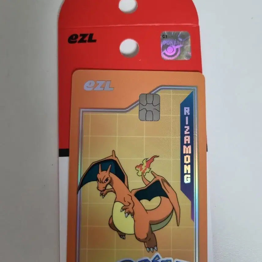 [BUNJANG] Izle Pokemon Transportation Card Charmander / 이즐 포켓몬 교통카드 [리자몽]