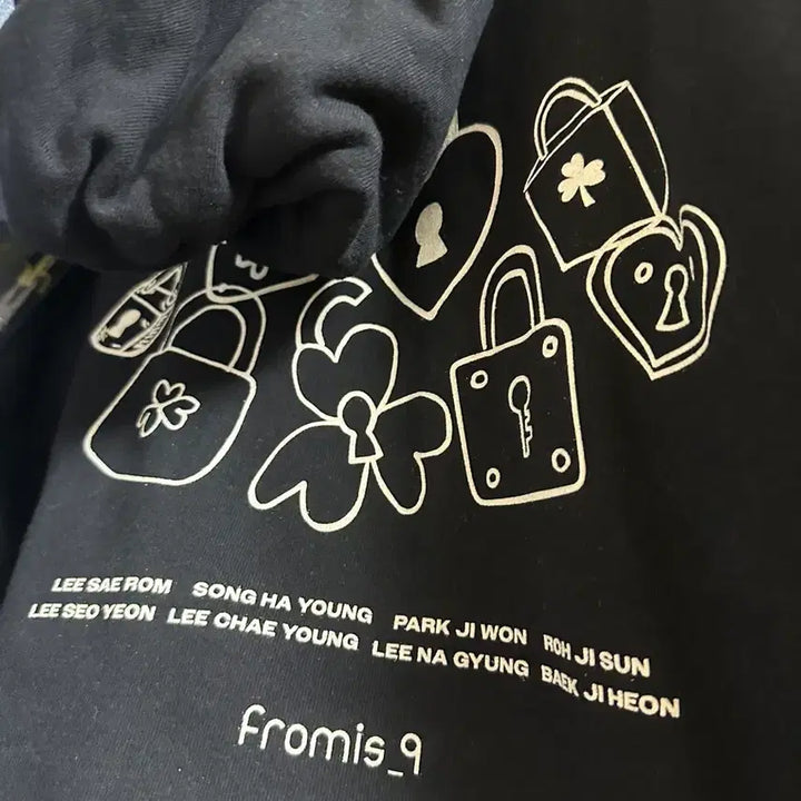[BUNJANG] fromis_9 FROM NOW Hoodie + Hoodie Photocard + T-Shirt Photocard + Opener Photocard / 프로미스나인 FROM NOW 콘서트 후디 XL + 후디 포카 + 티셔츠 포카 + 오프너 포카
