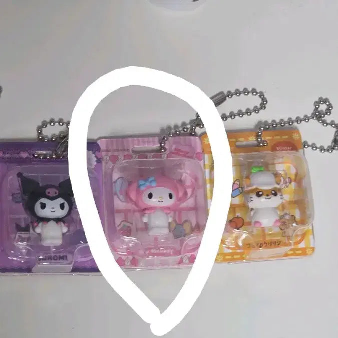 [BUNJANG] My Melody Miniatures Gachapon (Sealed) / 패키지 미니어쳐 마이멜로디 가챠 미개봉