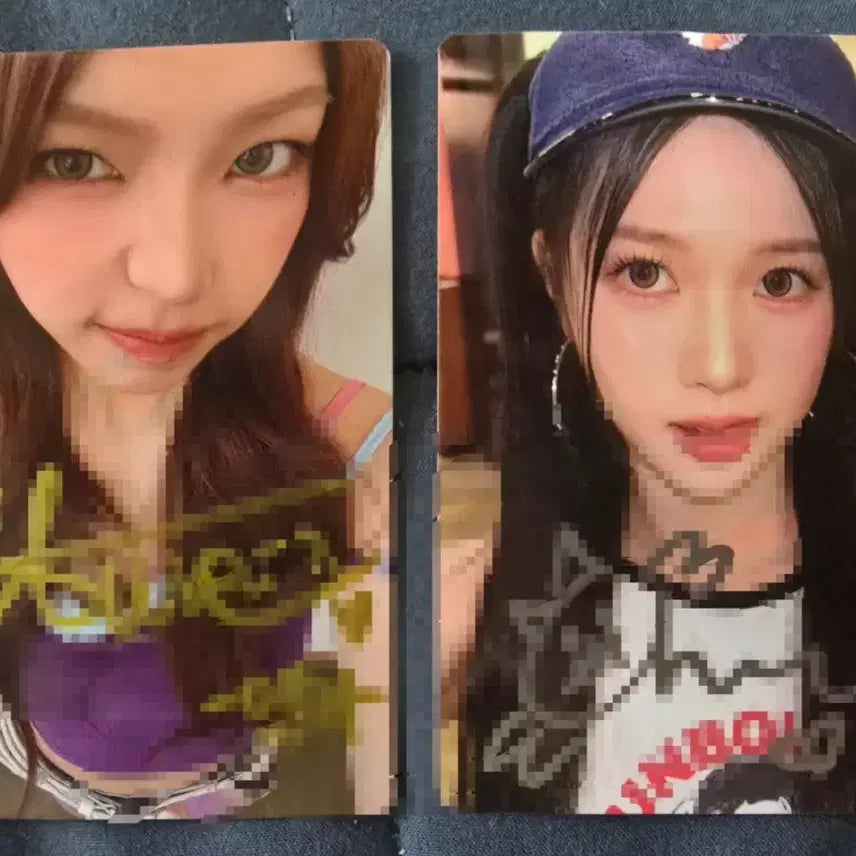 [BUNJANG] Bling One Event Photocard Chloe Eli Signed Photocard / 블링원 이벤트 포카 친필 싸인 포카 클로이 엘리 양도