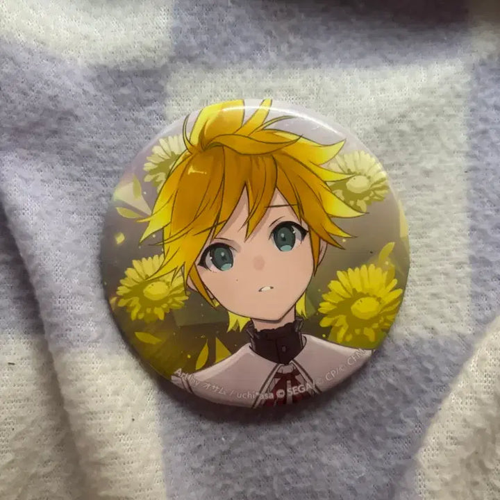 [BUNJANG] Project Sekai Kagamine Len Can Badge / 프세카 카가미네 렌 캔뱃지
