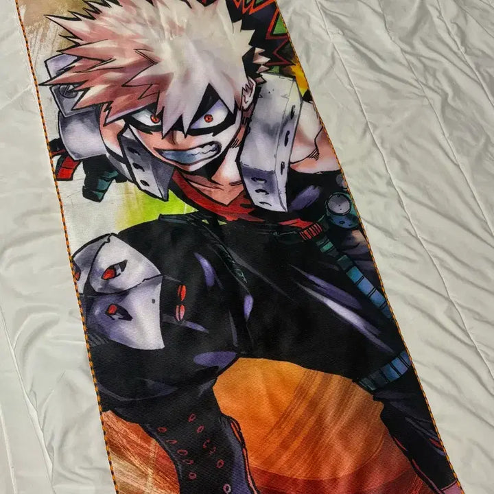 [BUNJANG] Katsuki Bakugo My Hero Academia Big Towel Slogan / 바쿠고 카츠키 슬로건 빅타올 히로아카 나의 히어로 아카데미아