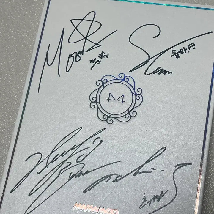 [BUNJANG] Mamamoo White Wind Signed Album Go Go Bet We / 마마무 고고베베 white wind 싸인앨범